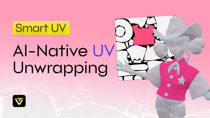 Smart UV promotional cover with a character and the Tripo logo.